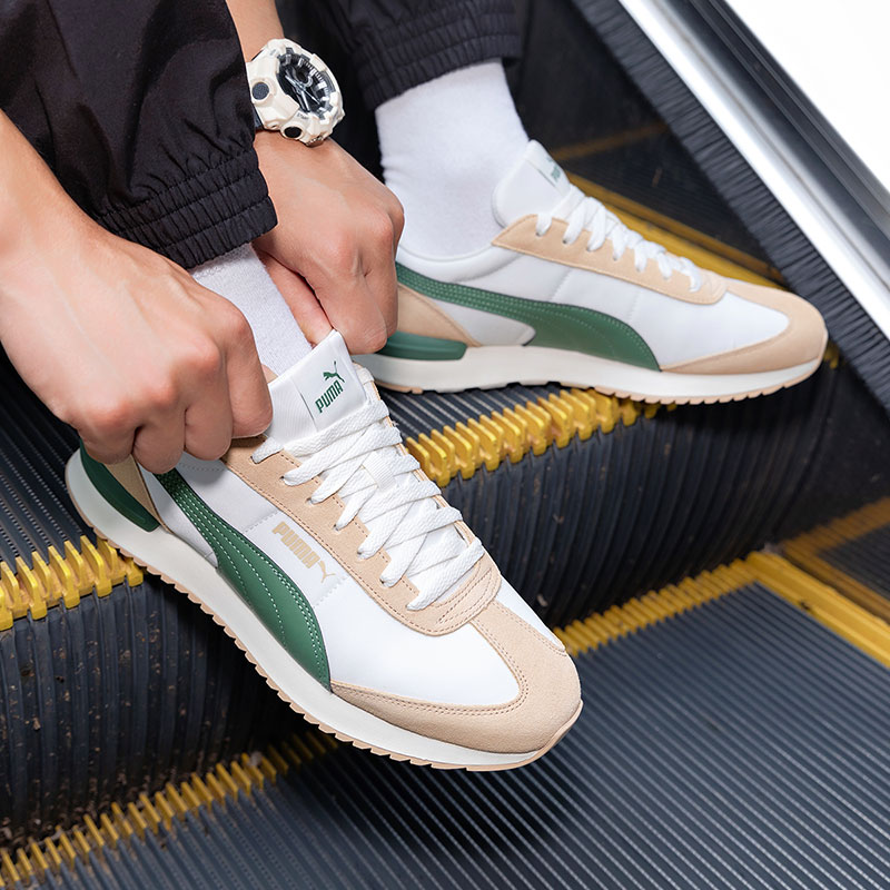 PUMA彪马男鞋女鞋R78 Nylon Retro休闲鞋低帮运动鞋情侣跑鞋子