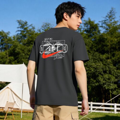 NIKE耐克全对满分T恤男装2026夏季新款运动服圆领透气短袖IR7584