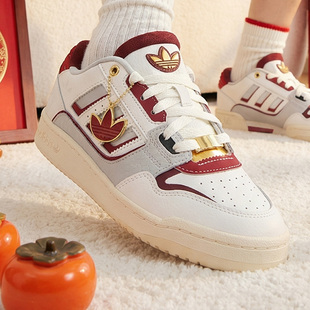 STEP DROP LOW 2.0本命年时尚 阿迪达斯三叶草女鞋 潮流板鞋 新年款