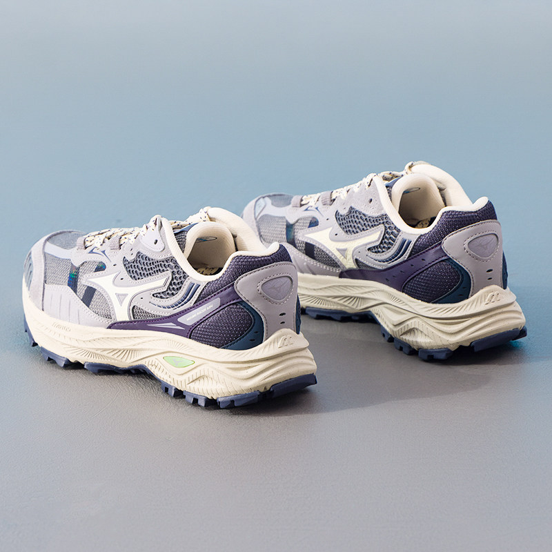 Mizuno美津浓官方男鞋 RACER ADV 户外山系复古减震跑步鞋轻野鞋