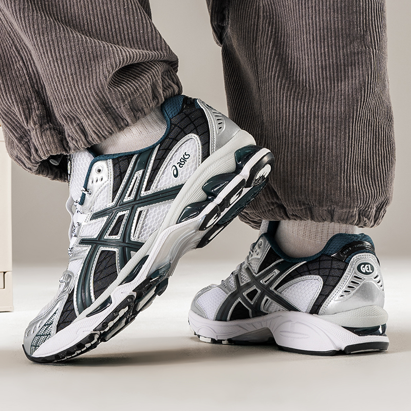 亚瑟士男鞋女鞋冬季新款网面运动鞋GEL-NIMBUS 10.1老爹鞋休闲鞋