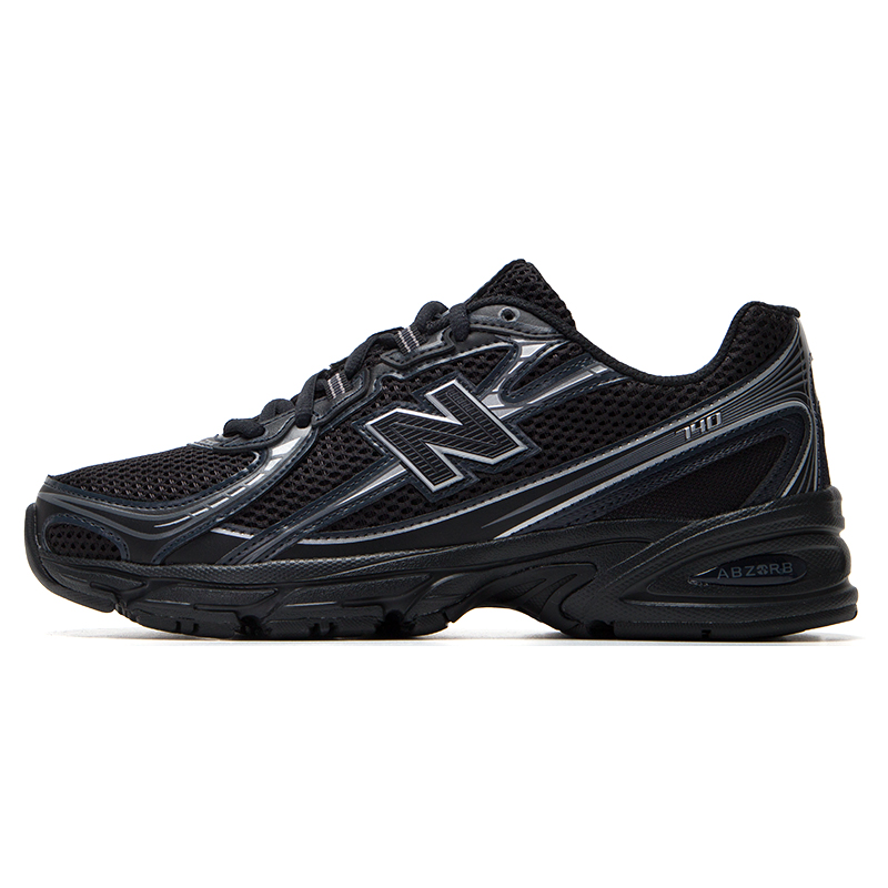 NEW BALANCE NB老爹鞋男鞋女鞋网面情侣黑武士休闲运动鞋U740BM2