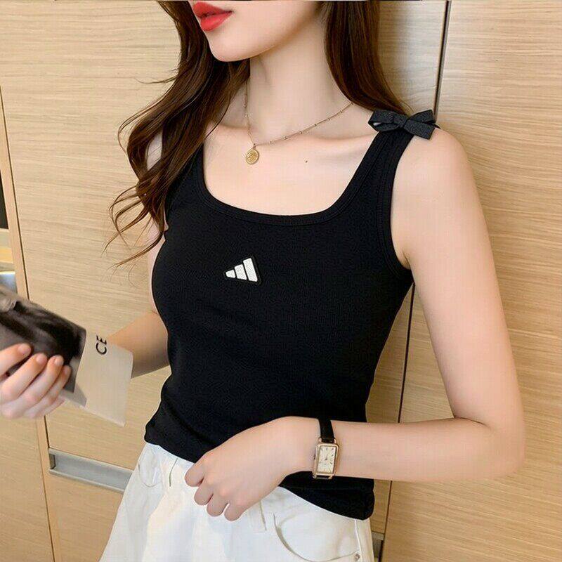 阿迪达斯背心女装2026春季新款运动服跑步健身瑜伽无袖T恤KS5