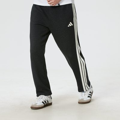 阿迪达斯官方正品长裤男裤2026新款毛圈运动裤直筒裤休闲裤KR2524