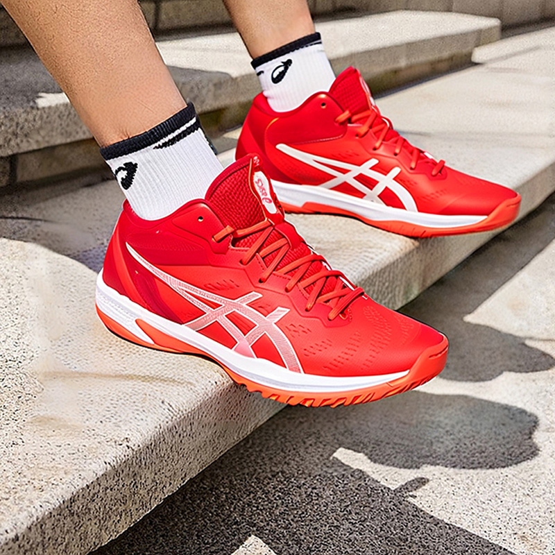 ASICS亚瑟士缓震篮球鞋男鞋秋季新款GELHOOP V16运动鞋实战训练鞋