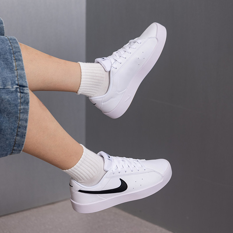 耐克官方正品男鞋板鞋透气运动休闲鞋NIKE COURT新款复古小白鞋男