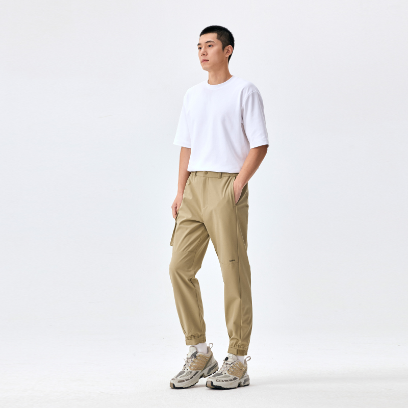 LANBU蓝步男裤女裤秋冬新款情侣休闲裤保暖软壳长裤运动裤工装裤