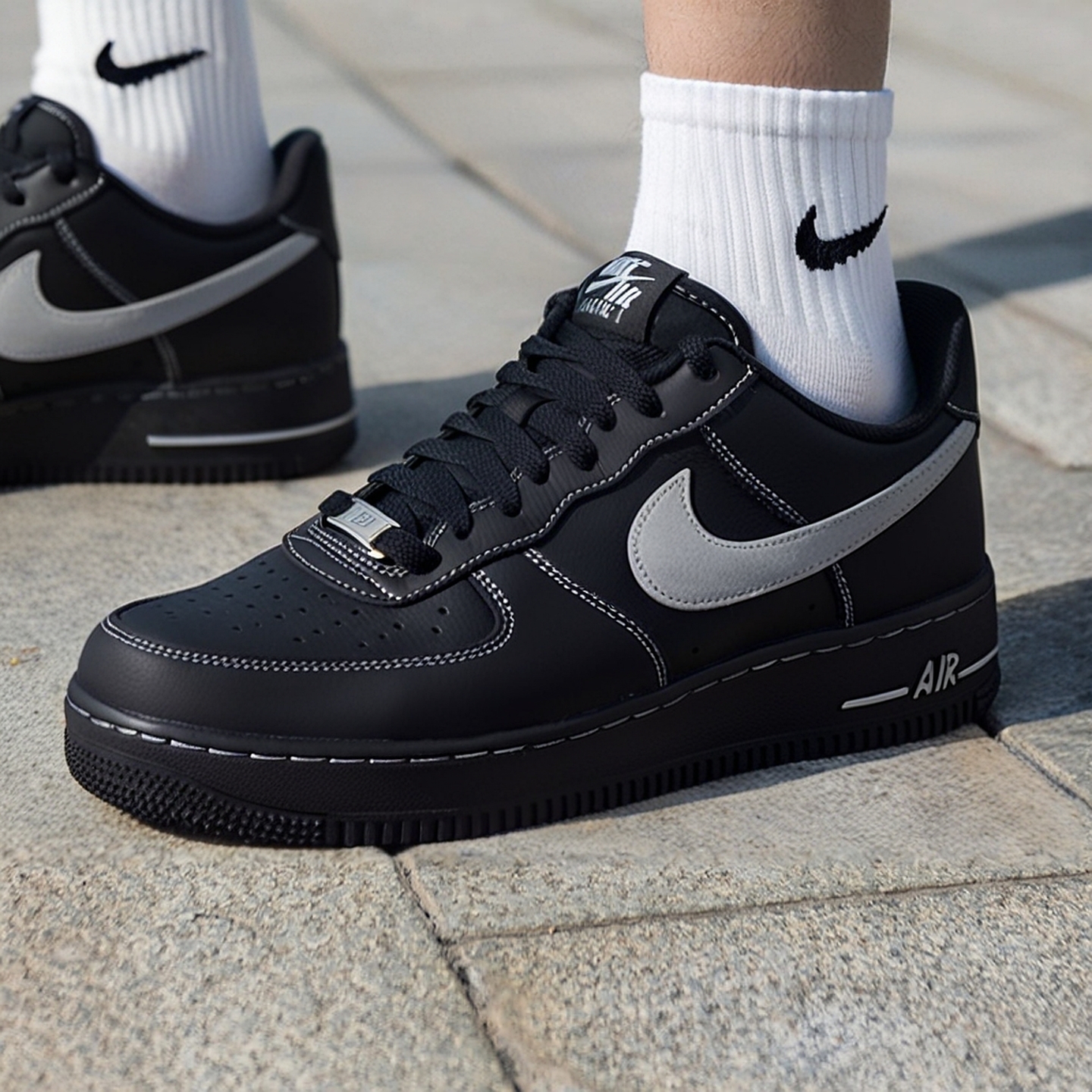 耐克板鞋空军一号低帮休闲鞋