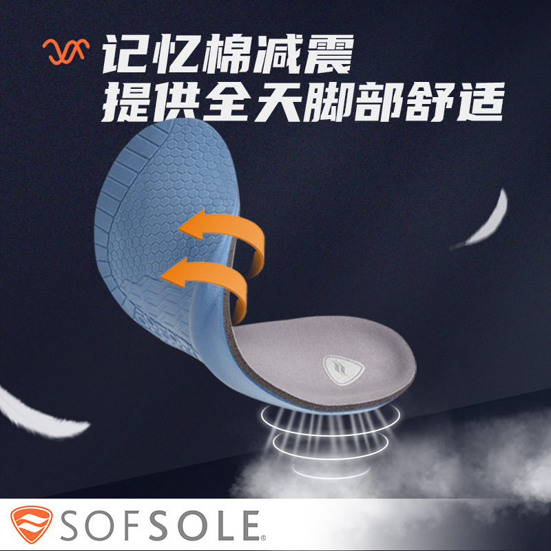 舒足鞋垫SOFSOLE舒适休闲