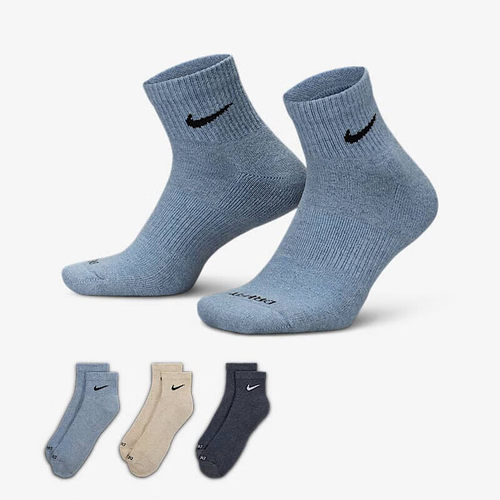 Nike耐克中帮袜男袜女袜秋季新款跑步休闲袜透气舒适中筒袜SX6890