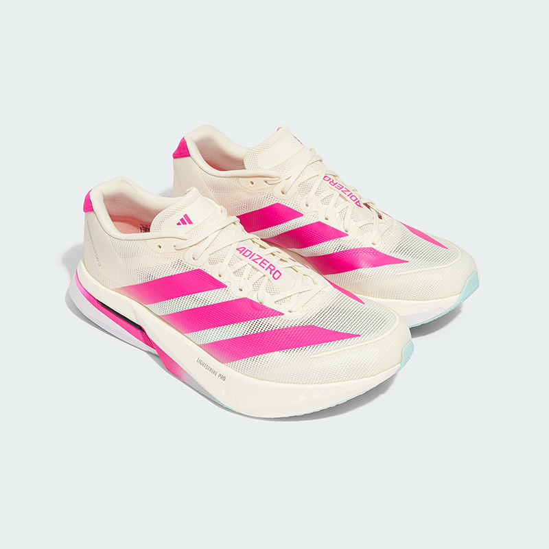 阿迪达斯男鞋女鞋2025新款运动鞋Boston 13代减震训练网面跑步鞋