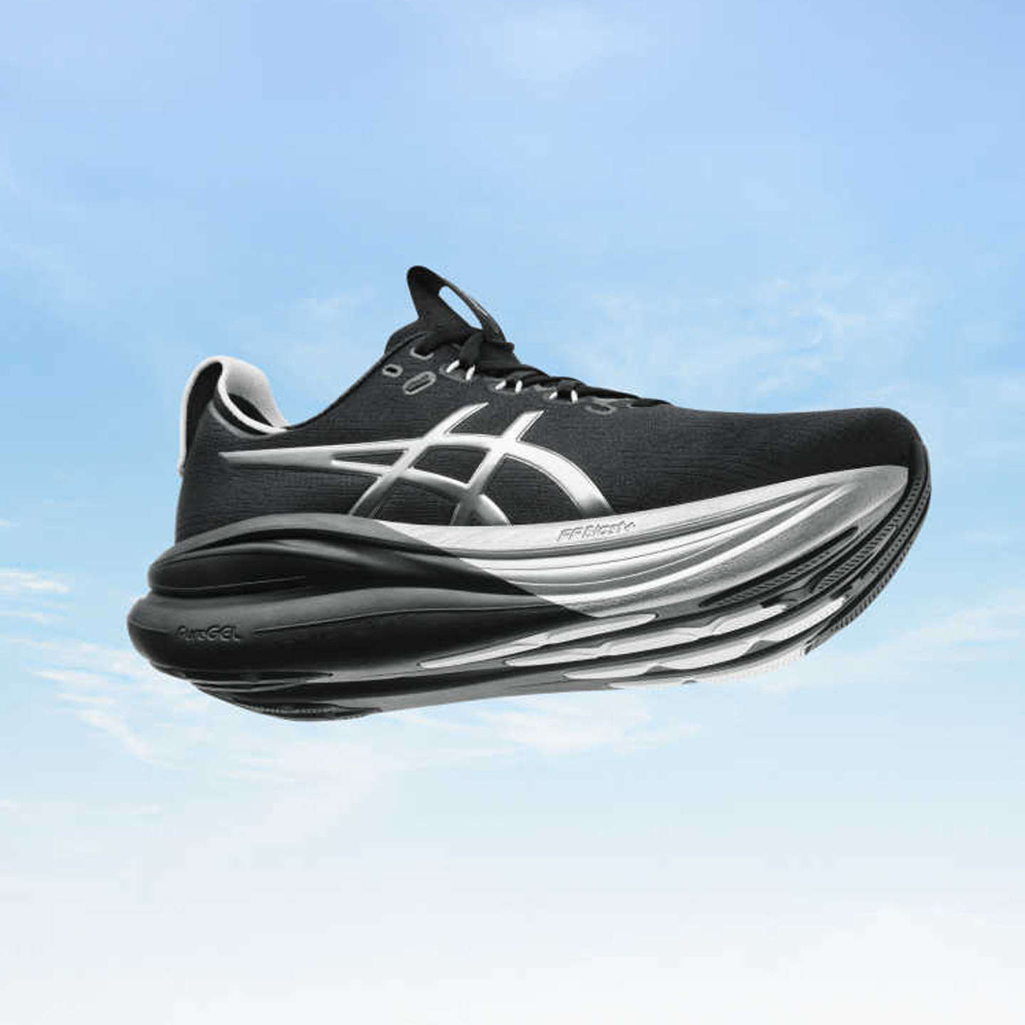 ASICS亚瑟士新款GEL-NIMBUS 28女子铂金款跑鞋缓震