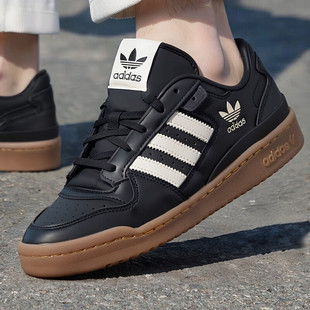 女鞋 低帮潮流休闲鞋 2025冬季 运动鞋 JQ0208 新款 阿迪达斯三叶草男鞋