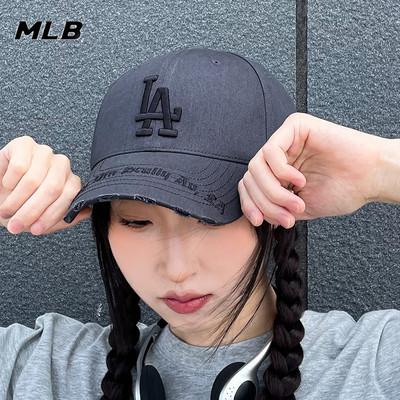 MLB官方 帽子男女棒球鸭舌帽时尚户外遮阳帽情侣休闲帽3ACPKP02N