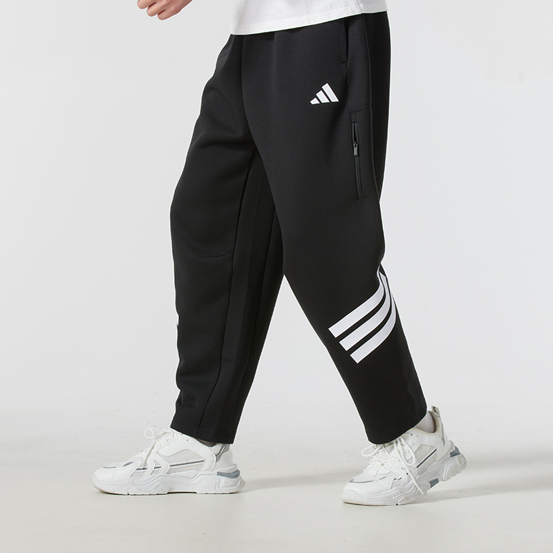 adidas阿迪达斯裤子男裤款运动裤休闲卫裤宽松休闲针织长裤JD4889