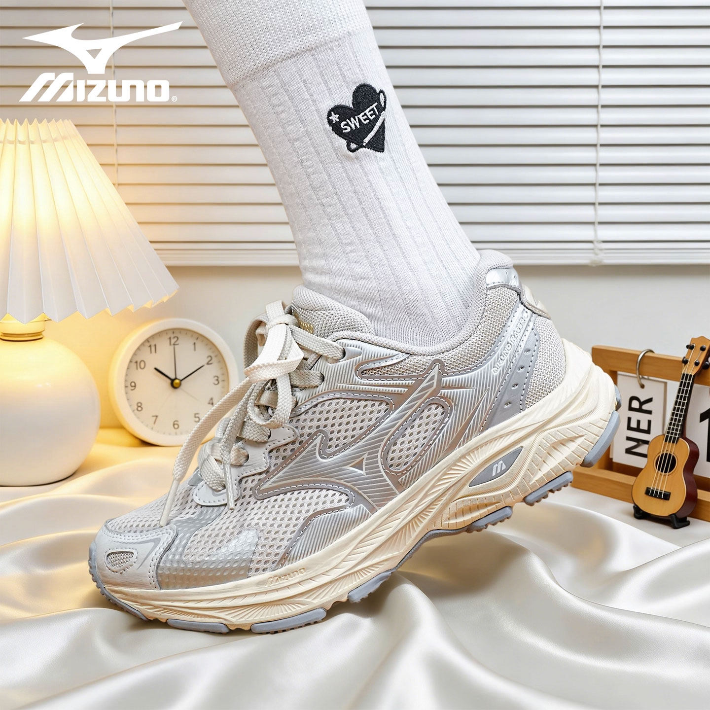 美津浓轻便跑步鞋男鞋女鞋复古老爹鞋减震慢跑鞋运动鞋子RACER S,运动鞋new,老爹鞋,淘宝优惠券,粉丝福利购,淘宝优惠卷