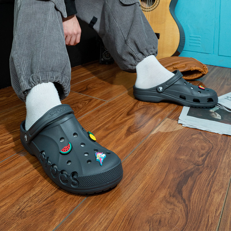 卡骆驰CROCS男女鞋洞洞鞋 户外沙滩鞋时尚贝雅凉鞋轻便涉水鞋拖