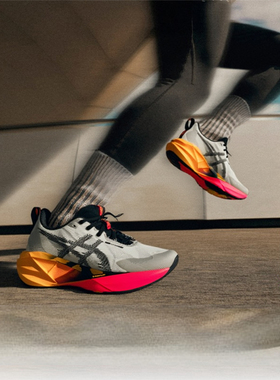 亚瑟士男鞋NOVABLAST 5 CP厚底运动鞋缓震透气健身跑步鞋1011C175