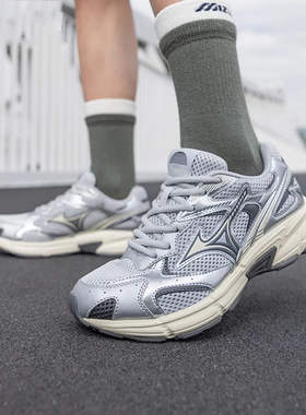 Mizuno美津浓银色跑鞋新款官网男鞋女鞋运动鞋透气跑步鞋SPEED 2K