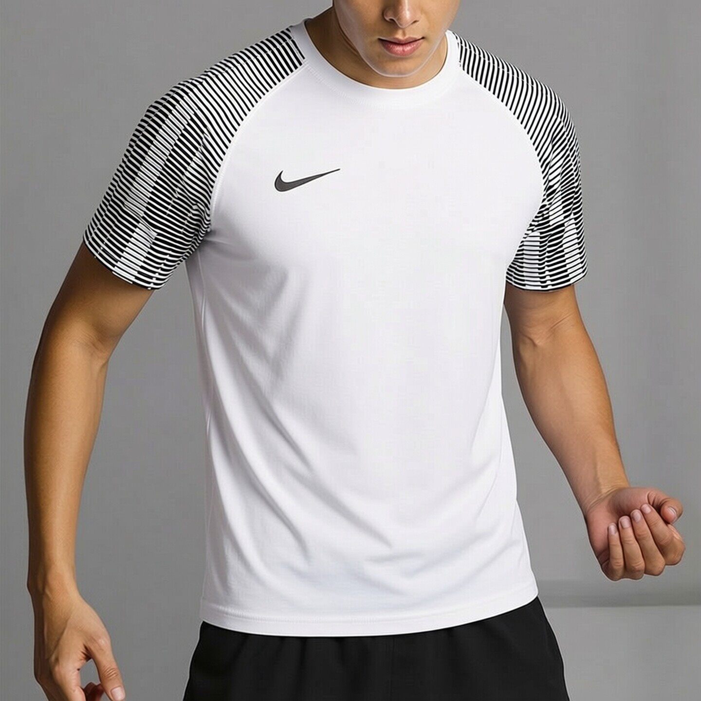 NIKE耐克Dri-FIT组队服定制运动T恤休闲短袖足球服球衣男