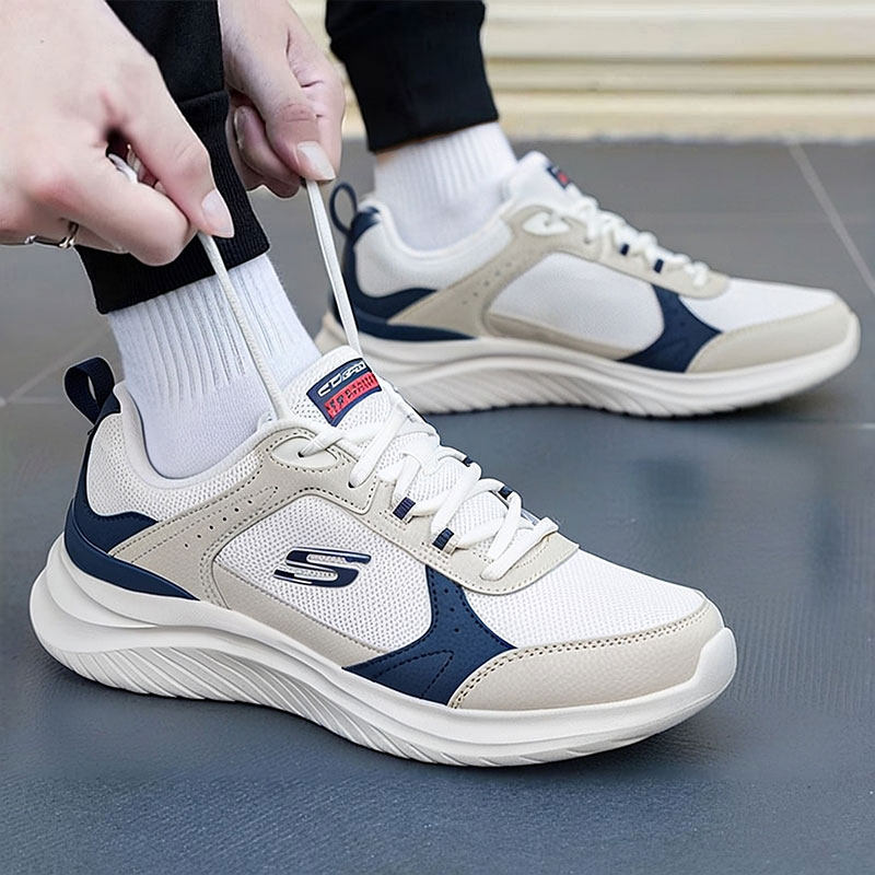 斯凯奇官方减震跑步鞋男鞋2025新款轻便休闲跑鞋网面透气运动鞋,运动鞋new,运动休闲鞋,淘宝优惠券,粉丝福利购,淘宝优惠卷