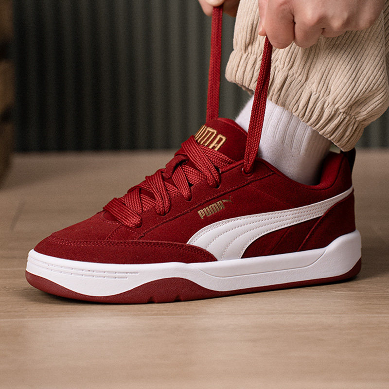 PUMA彪马红色板鞋男鞋女鞋2026马年新年款面包鞋休闲运动鞋401606,运动鞋new,板鞋,淘宝优惠券,粉丝福利购,淘宝优惠卷