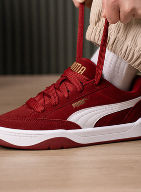 PUMA彪马红色板鞋男鞋女鞋2026马年新年款面包鞋休闲运动鞋401606