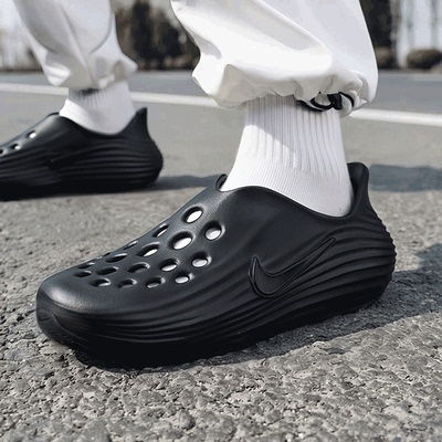 NIKE耐克男鞋REACTX户外时尚凉鞋洞洞鞋运动鞋子休闲拖鞋HV5060