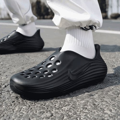 NIKE耐克男鞋REACTX户外时尚凉鞋洞洞鞋运动鞋子休闲拖鞋HV5060