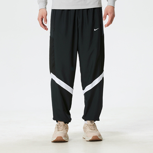 NIKE耐克篮球长裤男裤春季新款跑步裤子运动裤束脚裤休闲裤HV3366