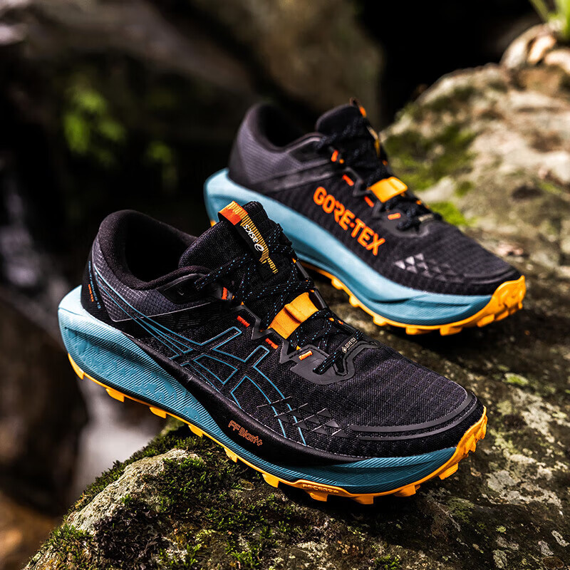 亚瑟士GEL-Trabuco 13 GTX运动鞋男鞋春季新款户外减震越野鞋跑鞋