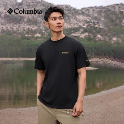 Columbia哥伦比亚户外半截袖2026夏季男女吸湿速干短袖T恤XJ9809