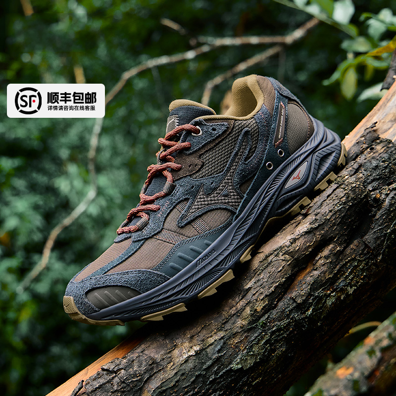 Mizuno美津浓秋冬男女复古潮流山系户外轻野鞋跑步鞋RACER ADV