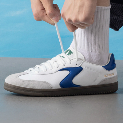 斯凯奇板鞋男鞋 2025新款运动鞋健身训练复古潮流时尚低帮休闲鞋