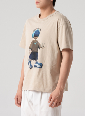 PUMA彪马男装T恤2026夏新款运动短袖透气圆领健身训练半袖 6347