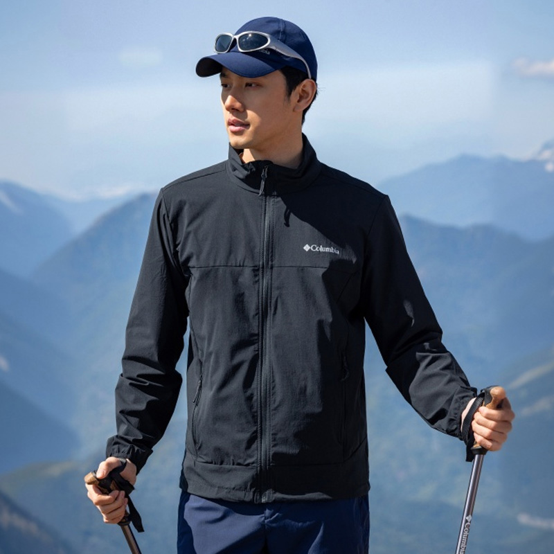 Columbia哥伦比亚官方男装外套秋季新款户外冲锋登山服夹克WE5801