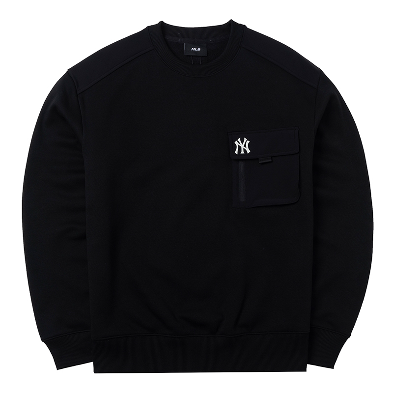 MLB官方 卫衣男装女装 冬季新款时尚潮流透气户外休闲长袖套头衫