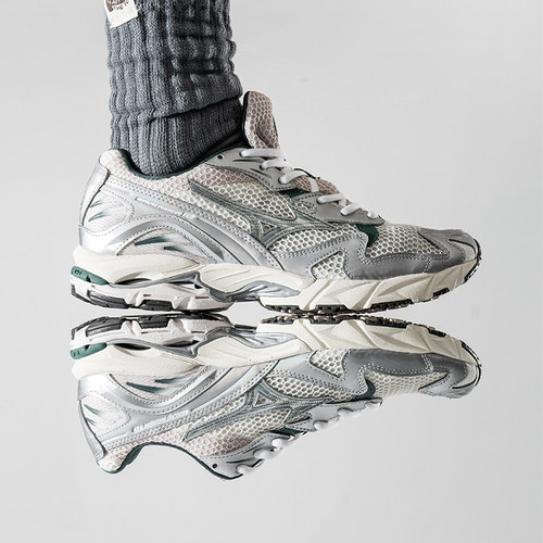 Mizuno美津浓跑步鞋男鞋新款复古运动鞋透气老爹鞋WAVE RIDER 10