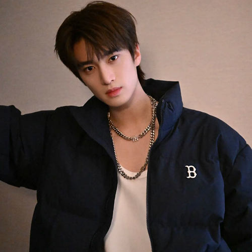 MLB官方 张康乐同款立领面包服男女装宽松防风羽绒服棉羽夹克外套