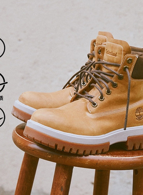 添柏岚踢不烂大黄靴男鞋2025秋季新款高帮靴马丁靴工装靴A5YKD