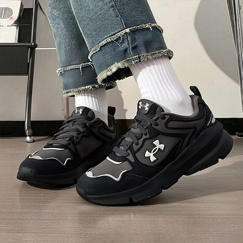 UA安德玛官方休闲鞋男鞋女鞋秋季新款情侣复古运动鞋缓震老爹鞋潮
