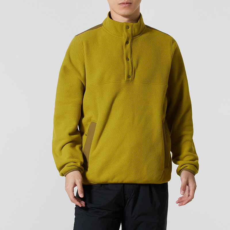 UA安德玛男装2025冬季新款抓绒保暖运动服潮流时尚半开襟套头卫衣,运动服/休闲服装,运动卫衣/套头衫,淘宝优惠券,粉丝福利购,淘宝优惠卷