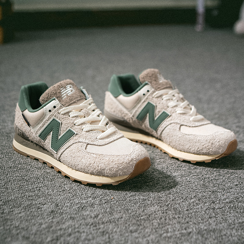 New Balance NB男女鞋2025秋季新款休闲鞋拼接低帮运动鞋U574GDG