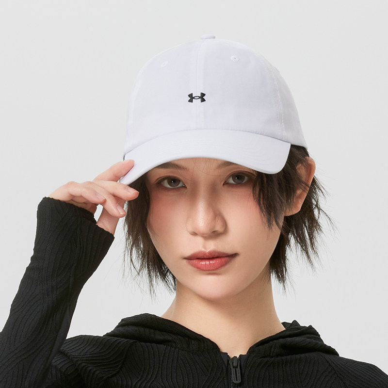 UA安德玛运动帽女帽2026春季新款休闲鸭舌棒球帽子潮1369790-104,运动包/户外包/配件,运动帽,淘宝优惠券,粉丝福利购,淘宝优惠卷