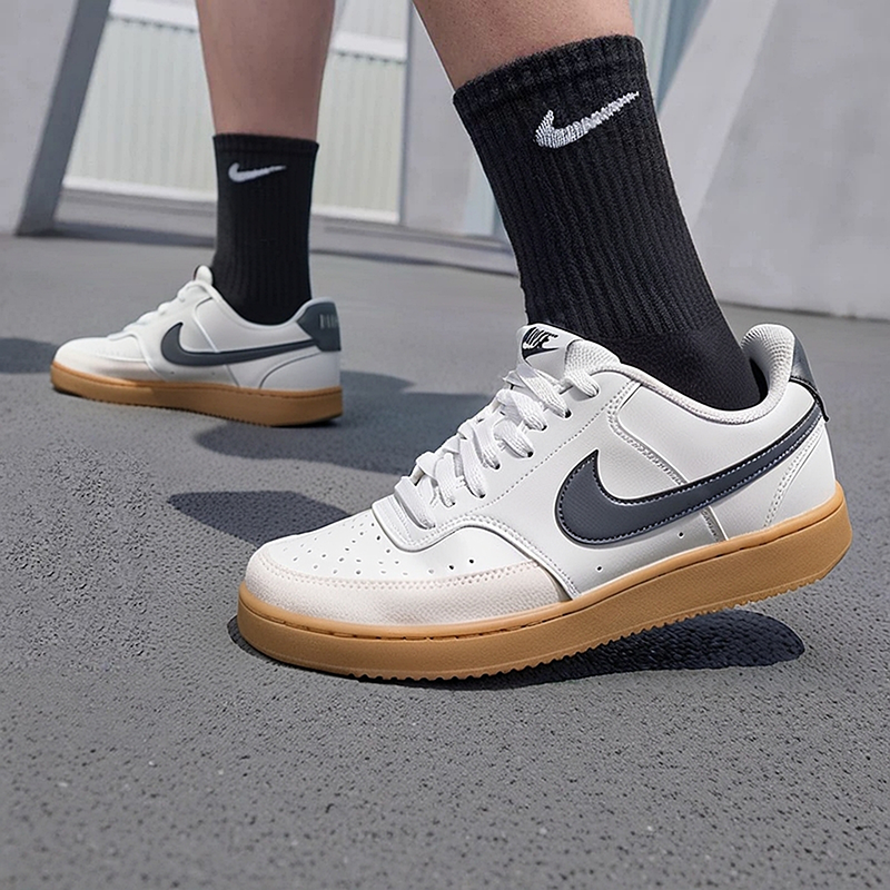 NIKE耐克复古板鞋男鞋2025新款COURT VISION运动鞋男子轻便休闲鞋