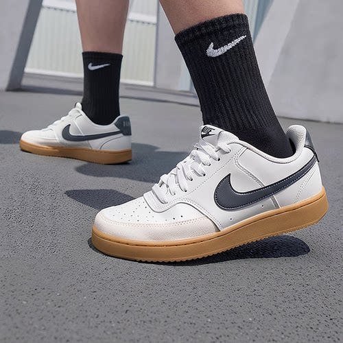 NIKE耐克复古板鞋男鞋2025新款COURT VISION运动鞋男子轻便休闲鞋