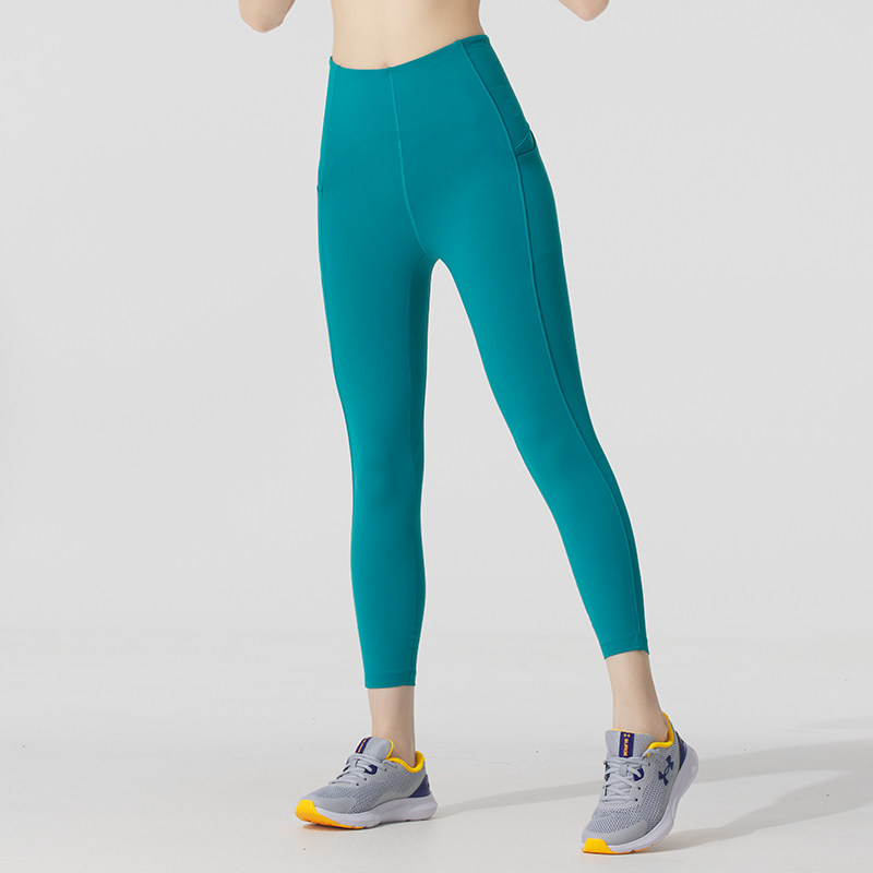 UA安德玛紧身裤女裤跑步裤子健身裤训练裤普拉提瑜伽裤运动裤长裤