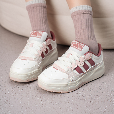 阿迪达斯低帮板鞋女鞋春季新款复古轻便休闲鞋经典运动鞋子KH9028