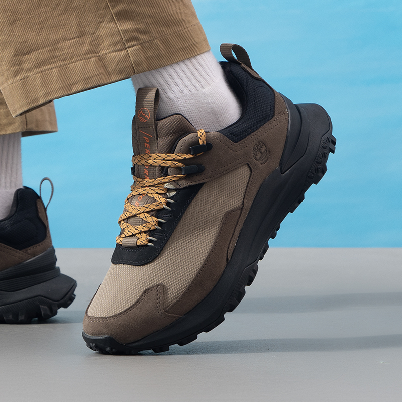 添柏岚轻便休闲鞋男鞋秋季新款厚底运动鞋户外徒步鞋登山鞋A6D9H