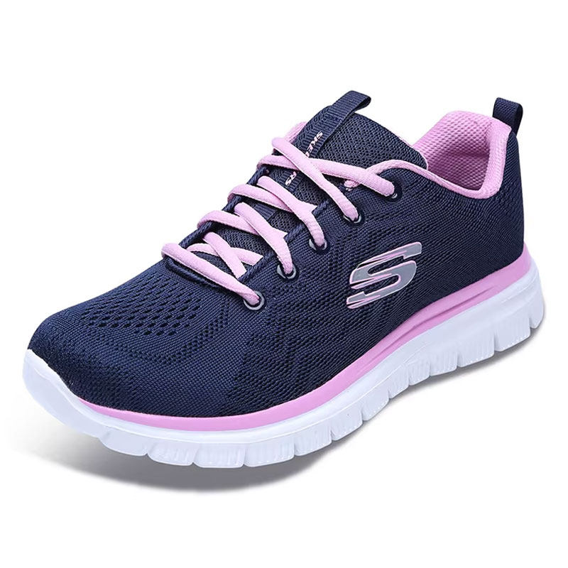 斯凯奇女鞋春季新款网面透气跑步鞋轻便减震慢跑鞋健身训练运动鞋,运动鞋new,跑步鞋,淘宝优惠券,粉丝福利购,淘宝优惠卷